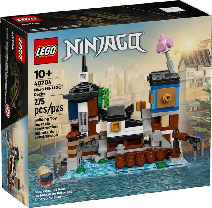 LEGO NINJAGO 40704 Micro Docks Building Set