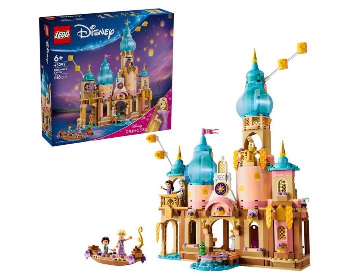 LEGO Disney 43297 Rapunzel's Castle Building Set