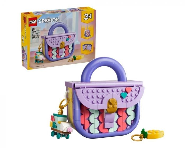 LEGO Creator 31391 Art Fashion Bag with Storage 3-in-1 Building Set