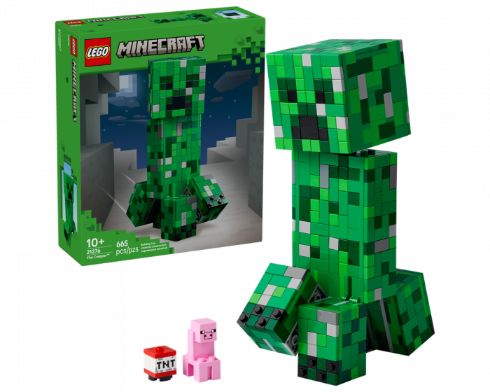 LEGO Minecraft 21276 The Creeper Buildable Action Figure Building Set