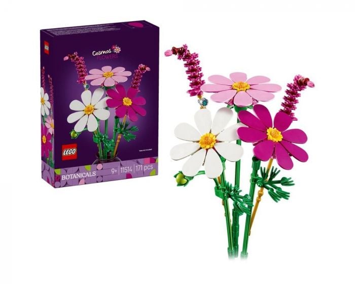 LEGO Botanicals 11514 Cosmos Flowers Building Set Nature Display Toy