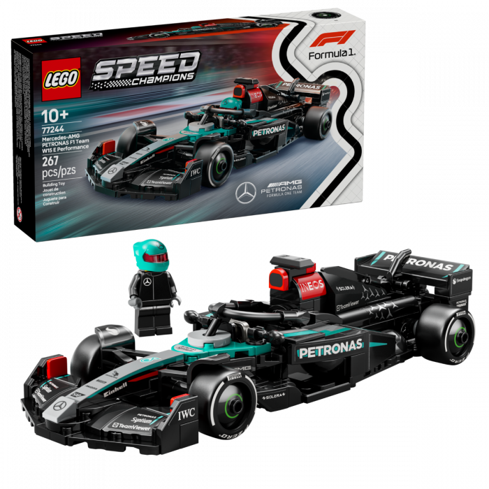 LEGO Speed Champions 77244 Mercedes-AMG F1 W15 Race Car Building Set