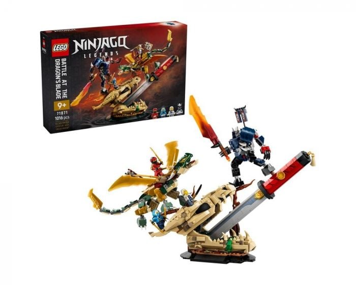 LEGO NINJAGO 71871 Battle at the Dragon's Blade Building Set