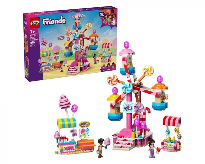 LEGO Friends 42700 Candy & Cupcake Ferris Wheel Building Set