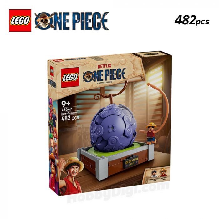 LEGO One Piece 75647 Gum-Gum Fruit Building Set Monkey D. Luffy
