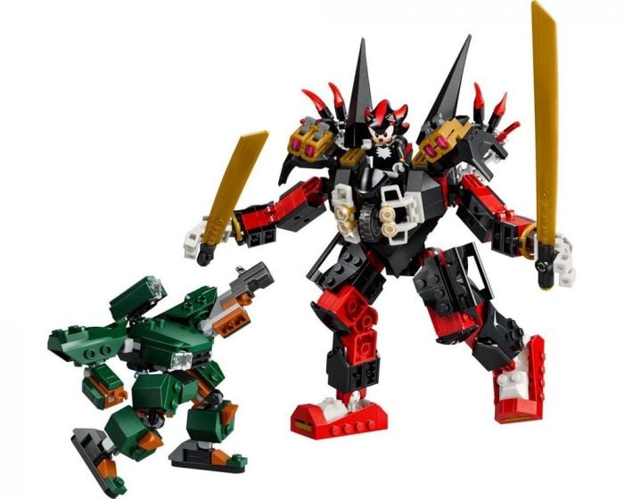LEGO Sonic the Hedgehog 77120 Shadow's Mech vs. G.U.N. Trooper Building Set