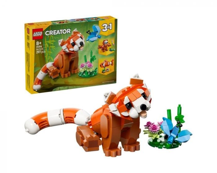 LEGO Creator 31394 Cute Animals Red Panda 3-in-1 Building Set
