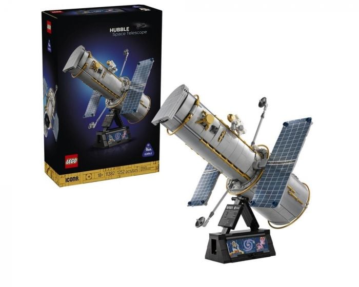 LEGO Icons 11382 Hubble Space Telescope Building Set Display Model