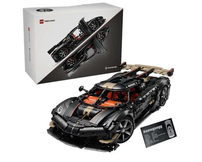 LEGO Technic 42232 Koenigsegg Sadair's Spear Megacar Building Set