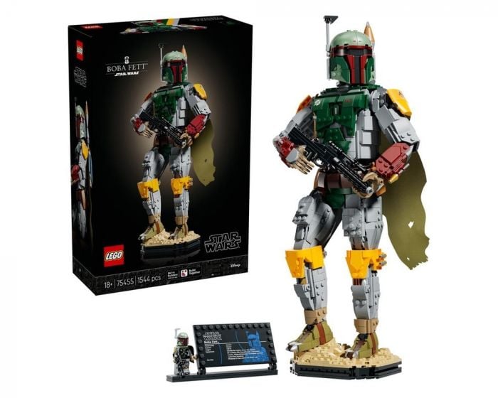 LEGO Star Wars 75455 Boba Fett Building Set Buildable Figure Statue