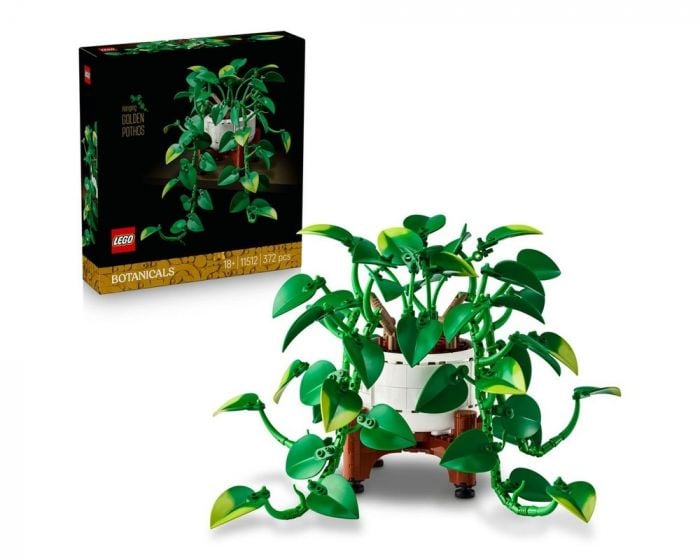 LEGO Botanicals 11512 Hanging Golden Pothos Building Set Adult Display