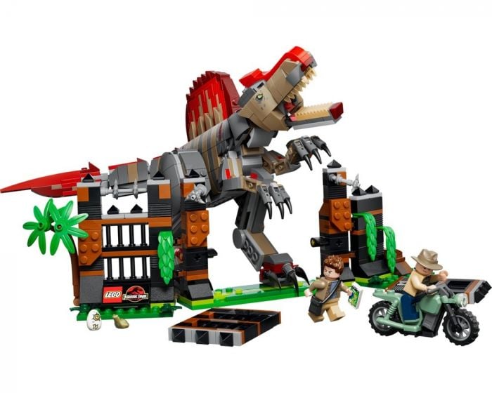 LEGO Jurassic World 77982 Spinosaurus Dinosaur Escape Building Set