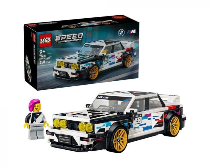 LEGO Speed Champions 77263 BMW M3 E30 Racing Car Building Set