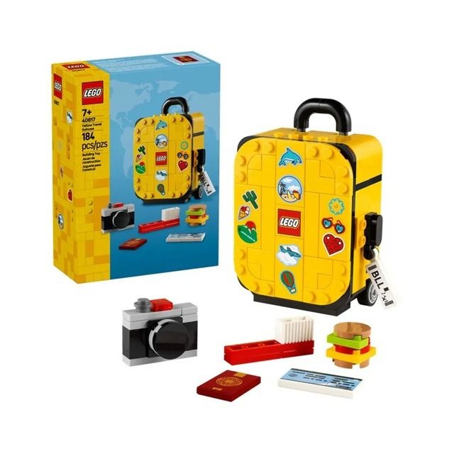 LEGO 40817 Yellow Travel Suitcase