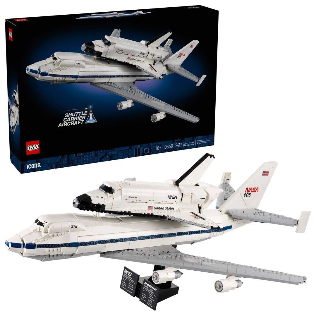 LEGO 10360 Icons Shuttle Carrier Aircraft