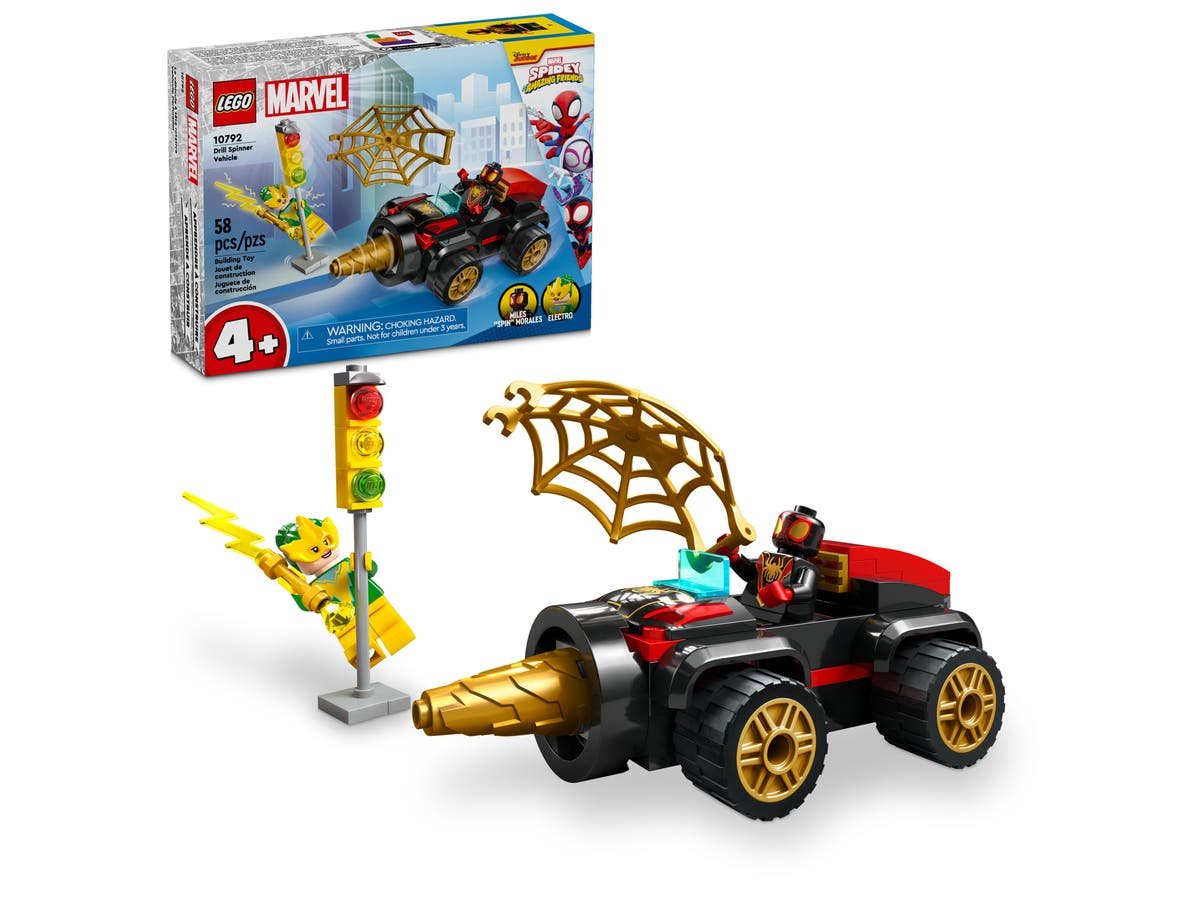 LEGO Marvel Series 10792 Drill Spinner Vehicle
