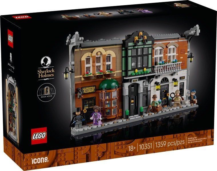 LEGO 10351 Icons Sherlock Holmes: Book Nook