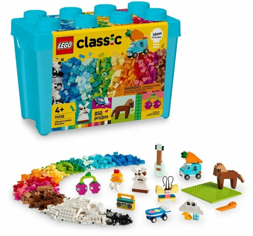 LEGO Classic Series 11038 Vibrant Creative Brick Box