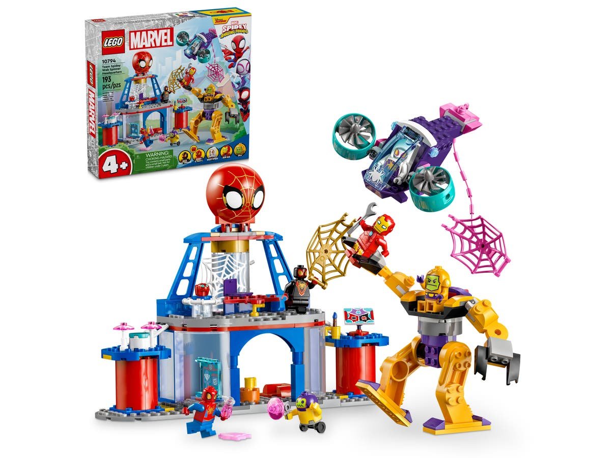 LEGO Marvel Series 10794 Team Spidey Web Spinner Headquarters