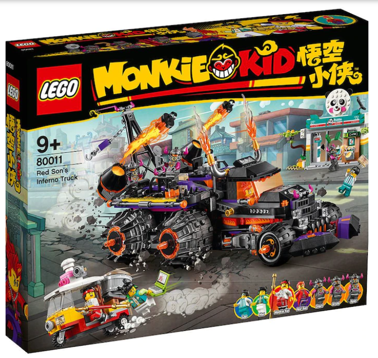 LEGO 80011 INFERNO TRUCK MONKEY KID