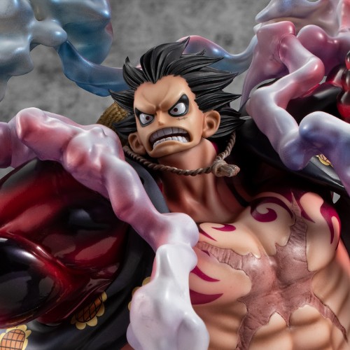 Megahouse Portrait.Of.Pirates Monkey D. Luffy Gear4 Bounce-Man 10th LIMITED Ver.