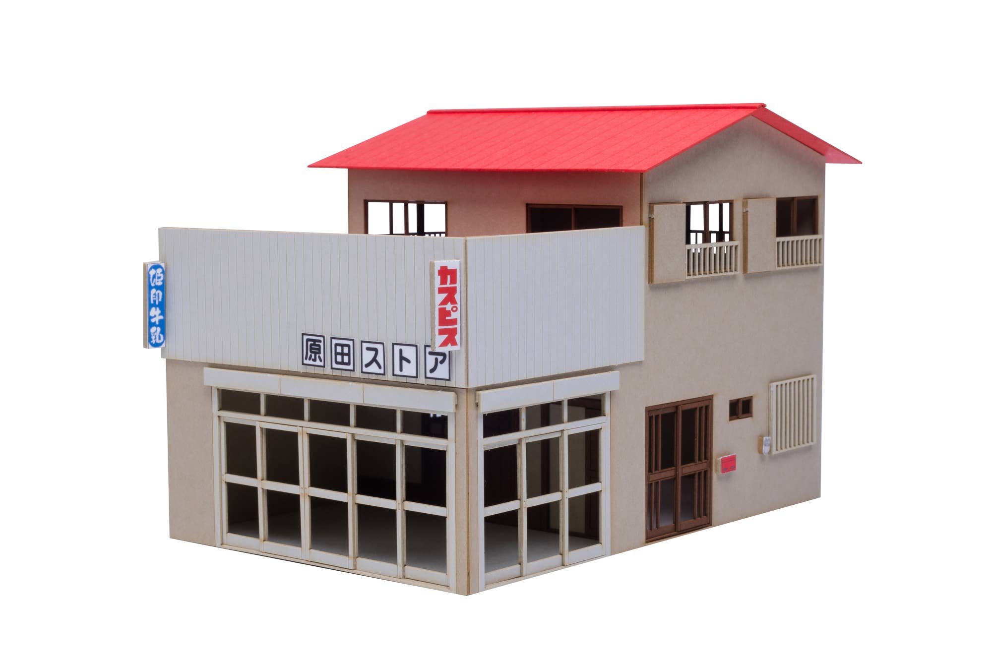 PLUM PMOA 1/80 Scale Paper Kit Town Corner Accessory Series Store 「Corner Store」
