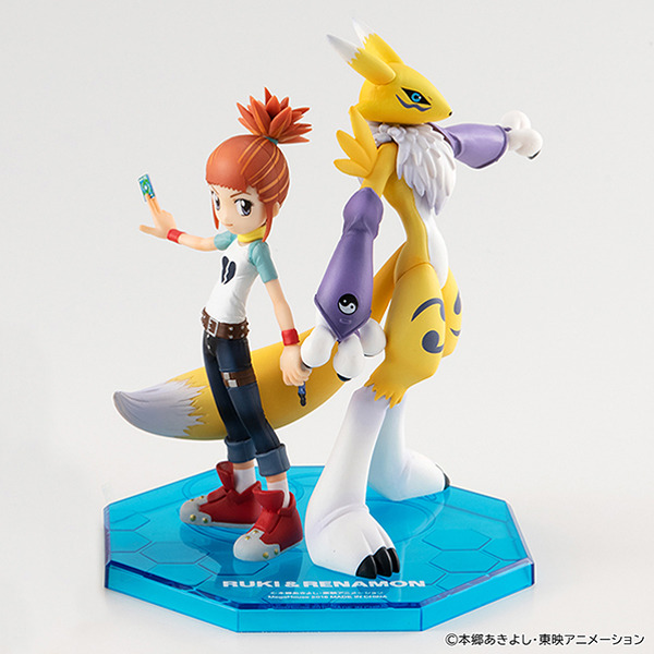 Megahouse G.E.M. Series Renamon & Ruki Makino Repeat Scale Figure (Digimon)