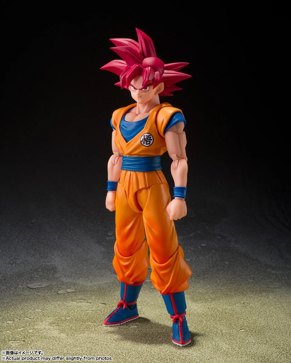 Bandai S.H.Figuarts Super Saiyan God Son Son Goku (God Aura) (Dragon Ball Z)