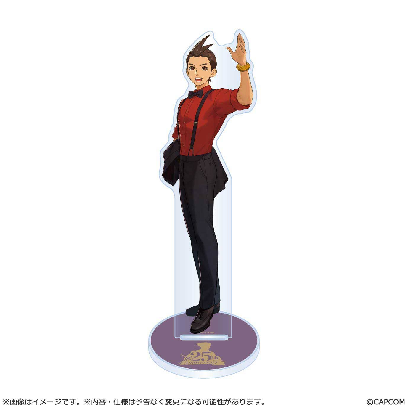 CAPCOM 25th Anniversary Main Visual Apollo Justice Acrylic Stand (Ace Attorney)
