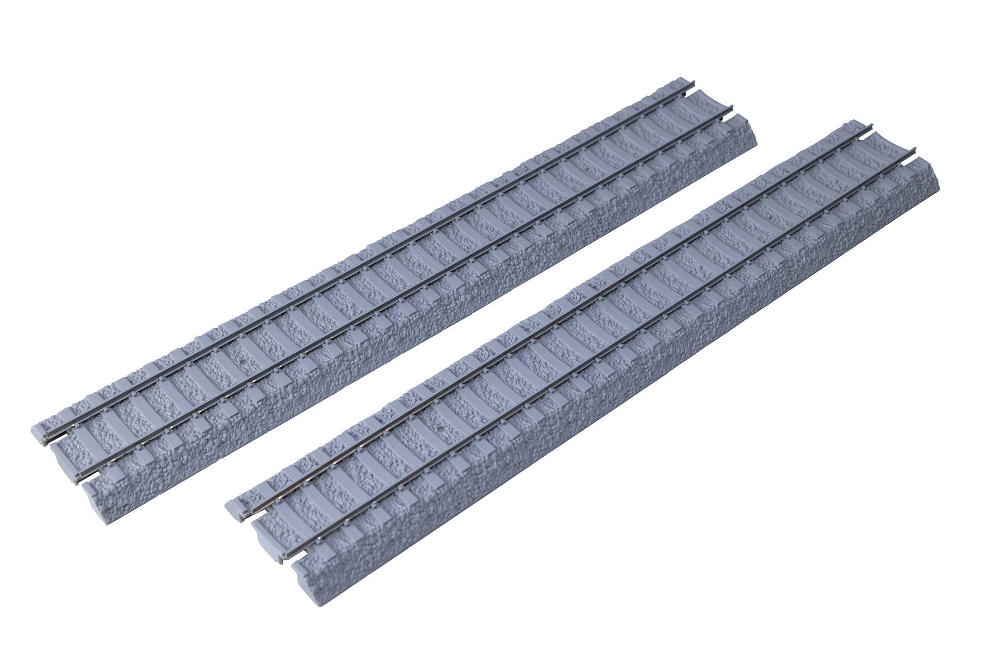 PLUM PMOA PC Sleeper Track, Straight (246 mm) (4 Pieces Set) Toy Vehicle