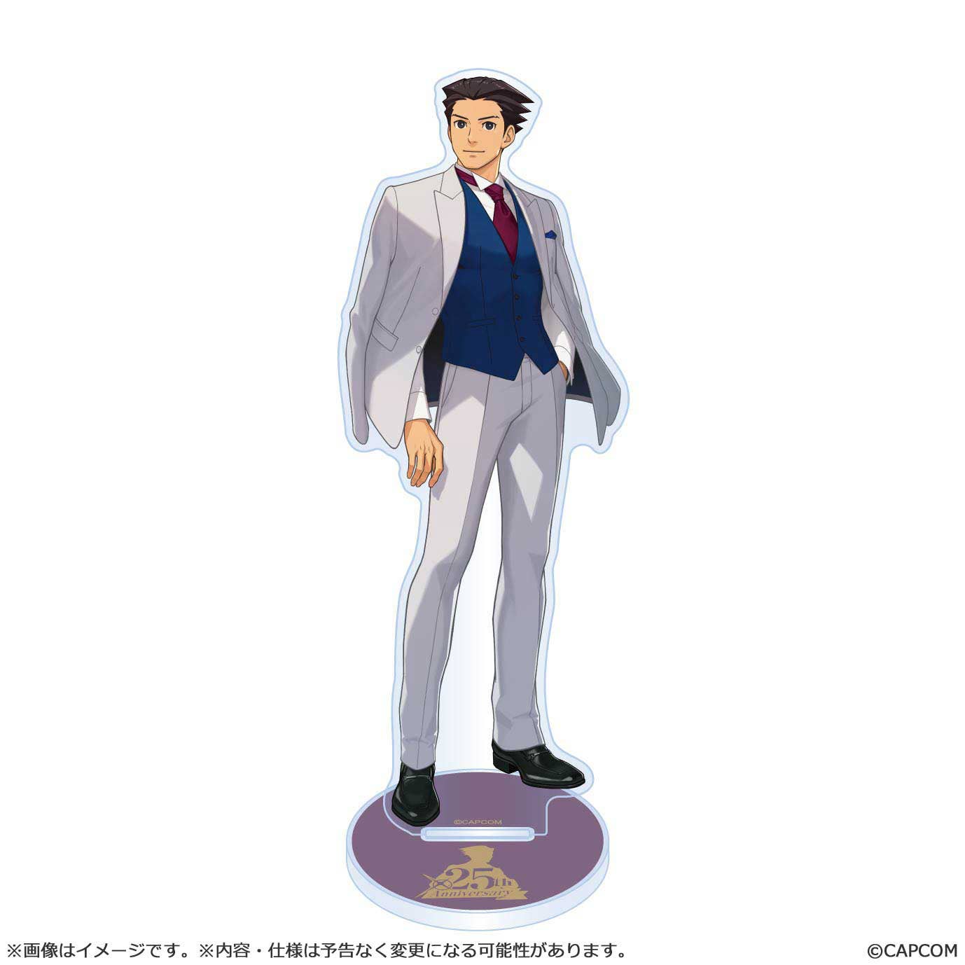 CAPCOM Phoenix Wright 25th Anniversary Main Visual Acrylic Stand (Ace Attorney)