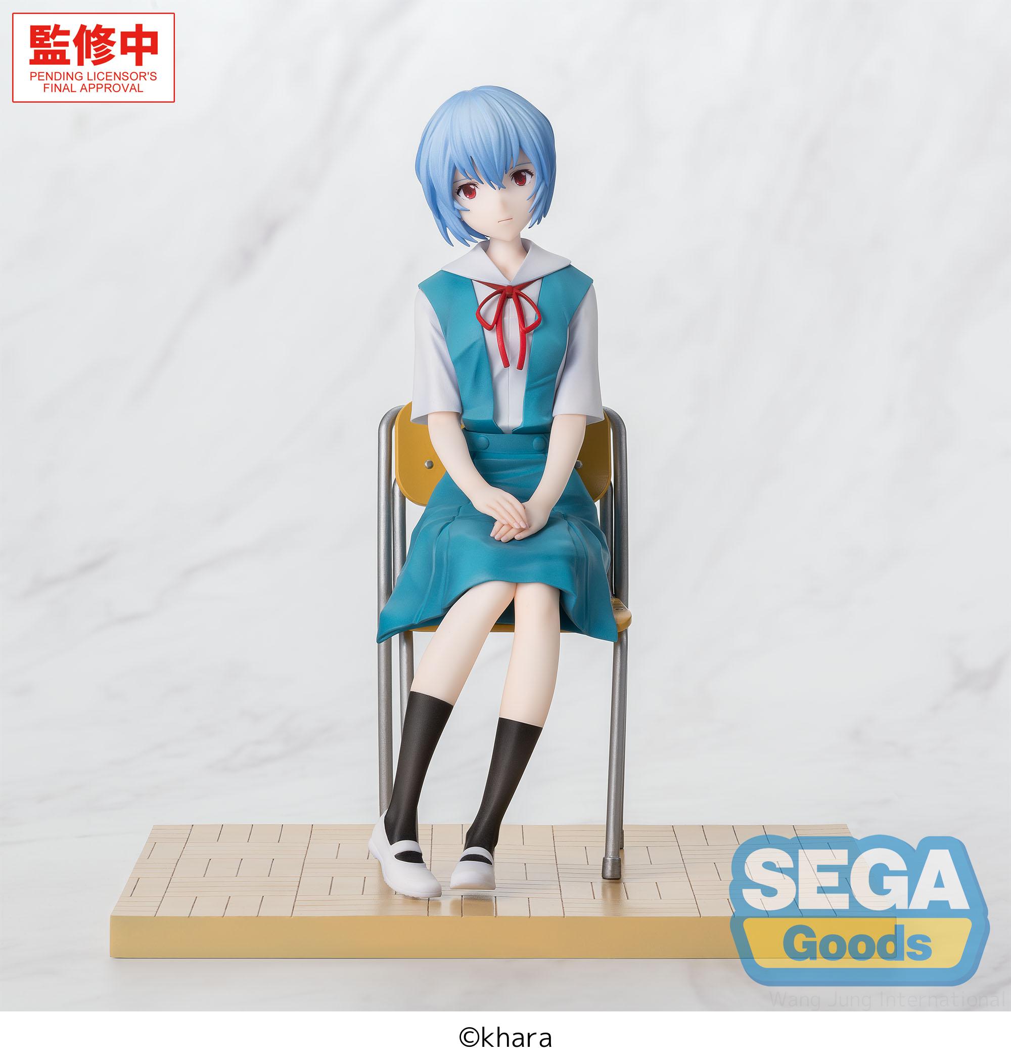 SEGA Prize XStellar Rei Ayanami Uniform Ver. Scale Figure (Evangelion)