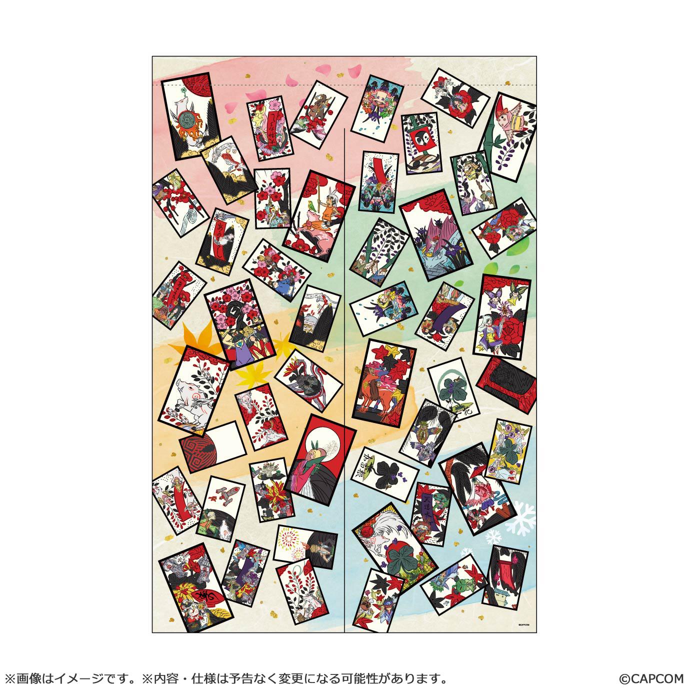 CAPCOM Sakura Hanafuda Noren 20th Anniversary Art Project Homeware (Okami)