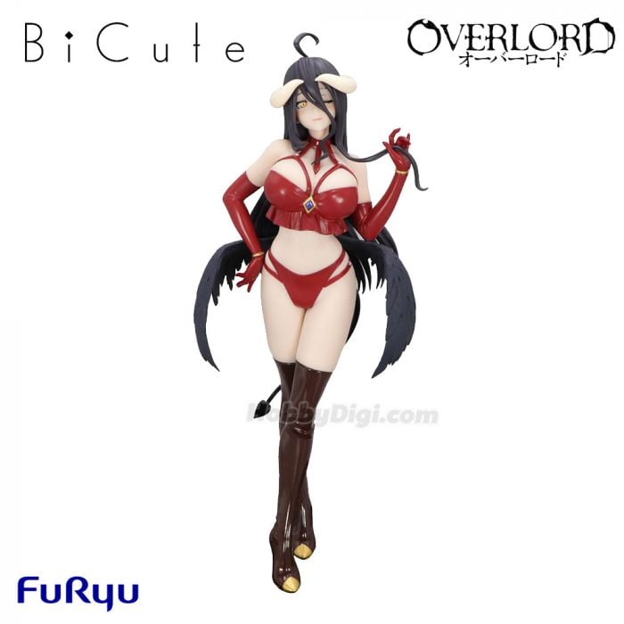 FURYU Prize Figure BiCute Albedo Red ver. (Overlord)