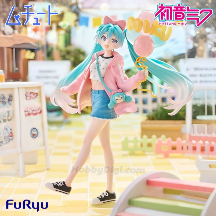 FURYU Prize Figure Hatsune Miku Muchute Figure Theme Park Date Ver. (Hatsune Mik
