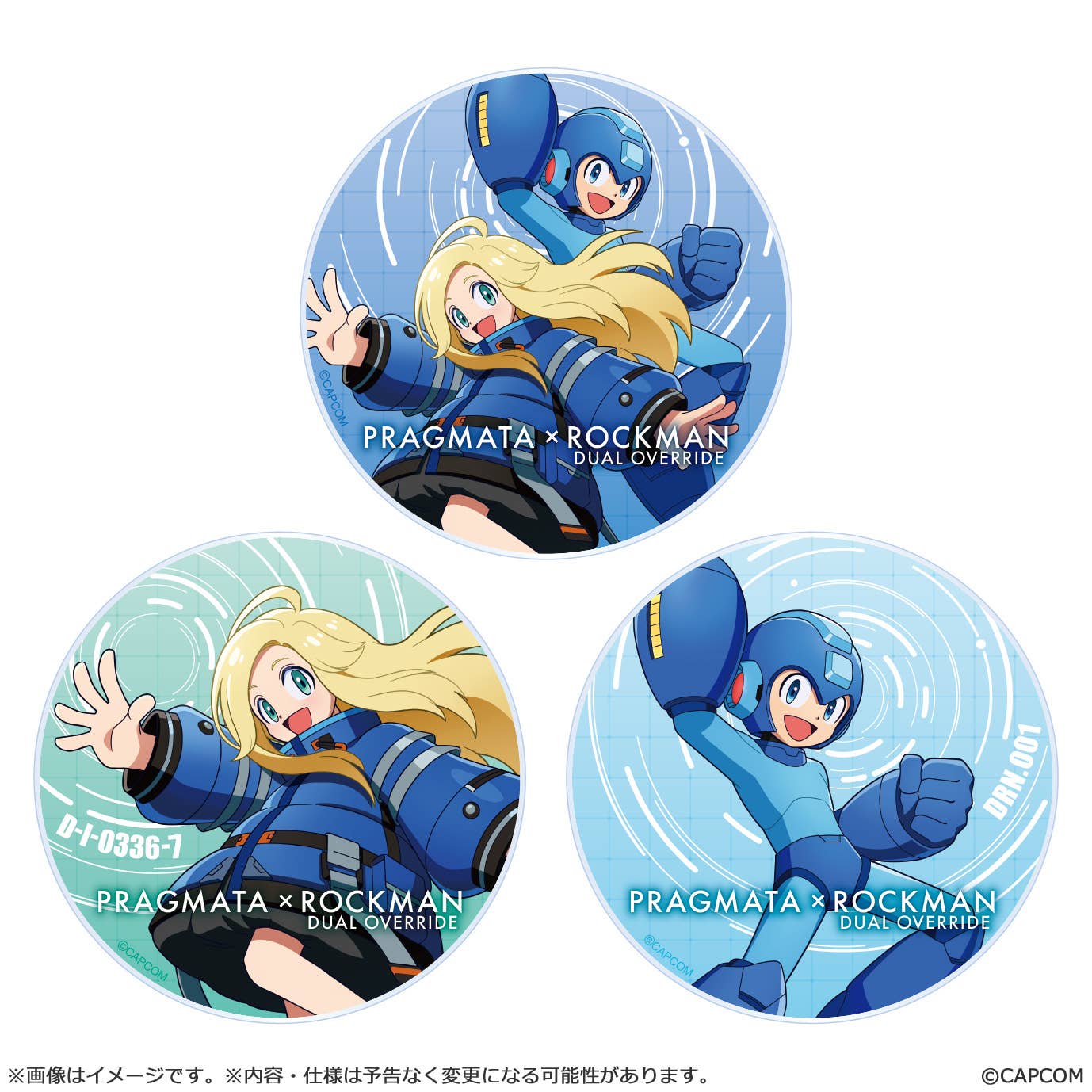 CAPCOM Pragmata × Mega Man: Dual Override Acrylic Stand (Pragmata)