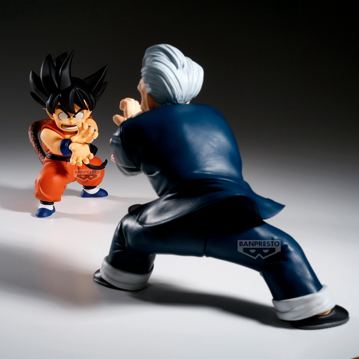 Banpresto Scale Figure Son Goku VS Jackie Chun (Dragon Ball)