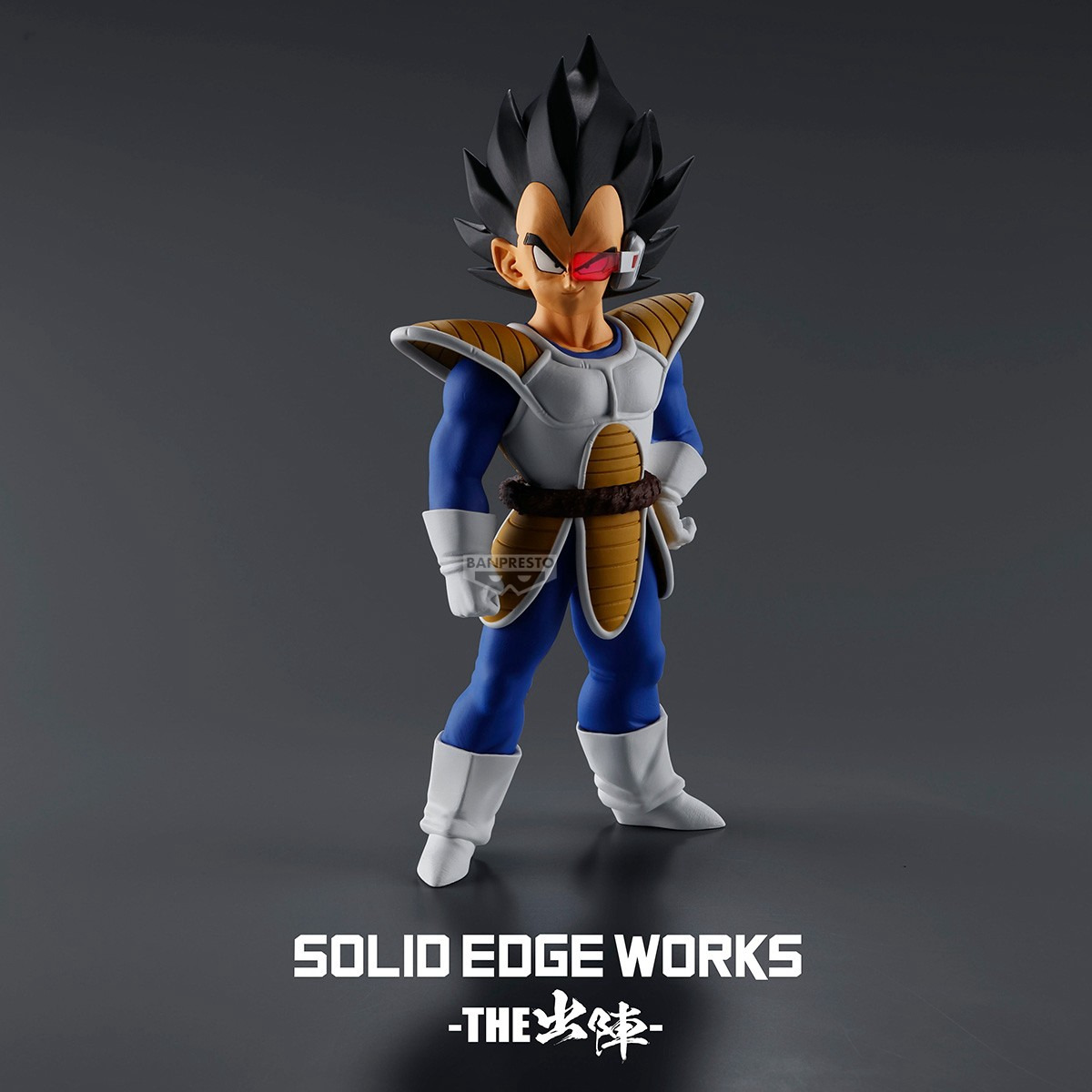 Banpresto SOLID EDGE WORKS Vegeta Scale Figure (Dragon Ball Z)