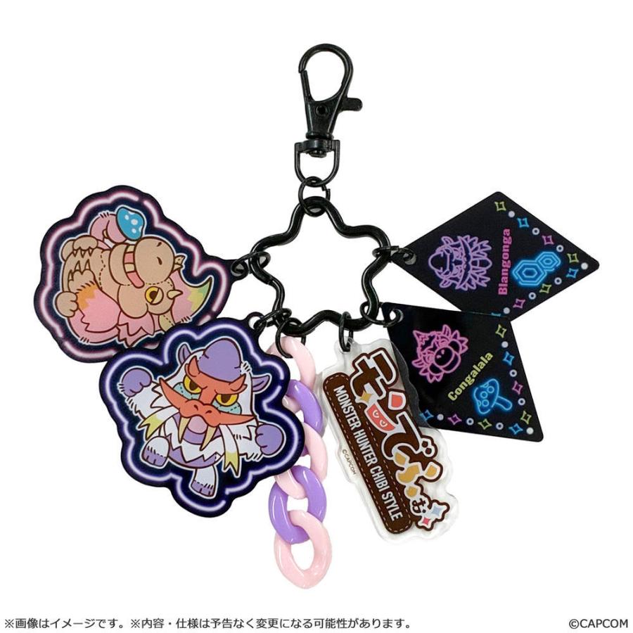 CAPCOM Mon de Fo Jara Jara Acrylic Keychain Legiana & Dodogama Keychain