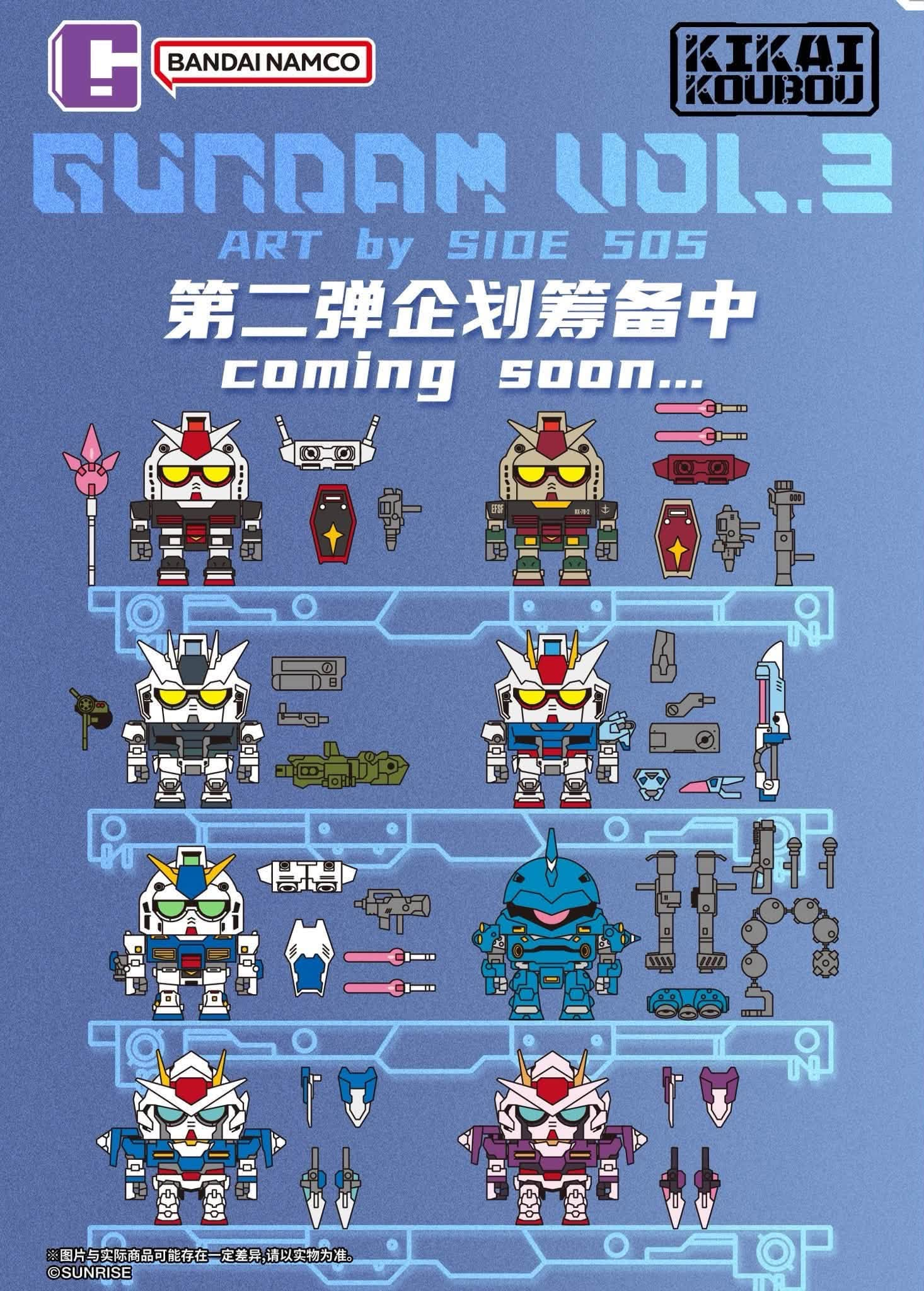 GADGET Kikal Koubou Mobile Suit Gundam vol.2 Blind Box (Gundam)