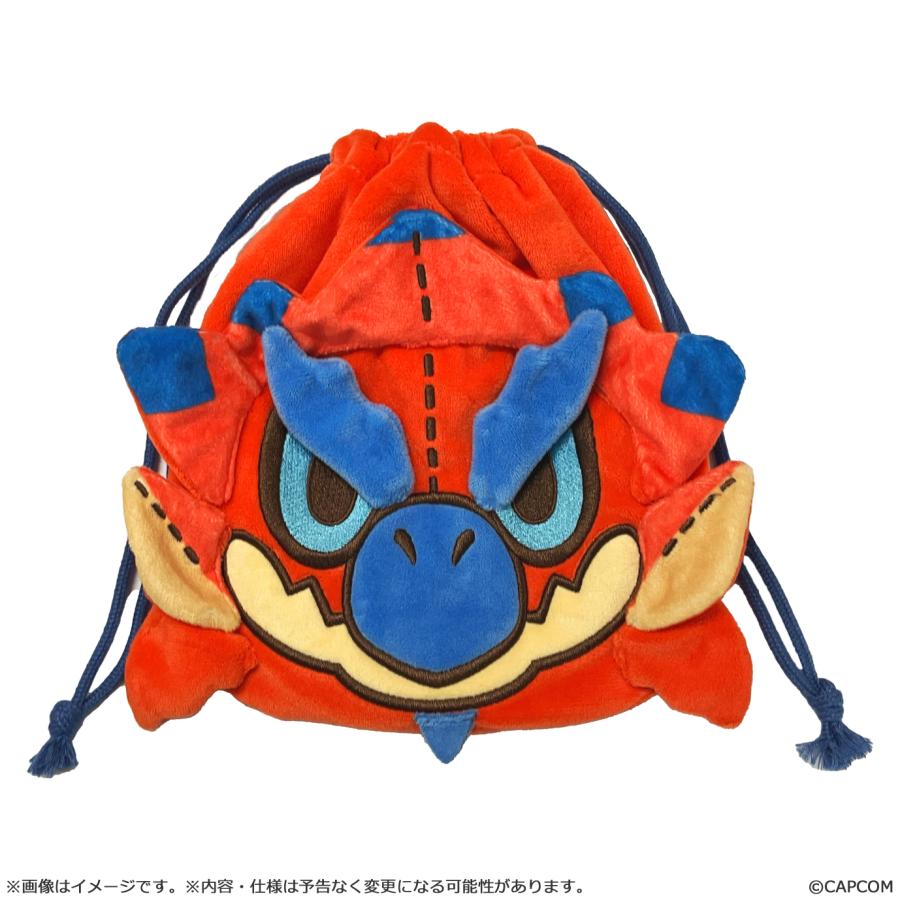 CAPCOM Mon de Pho Rathalos Drawstring Pouch (Monster Hunter)