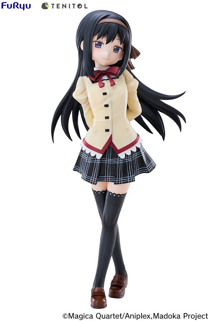 FURYU TENITOL TALL Homura Akemi Scale Figure (Puella Magi Madoka Magica)