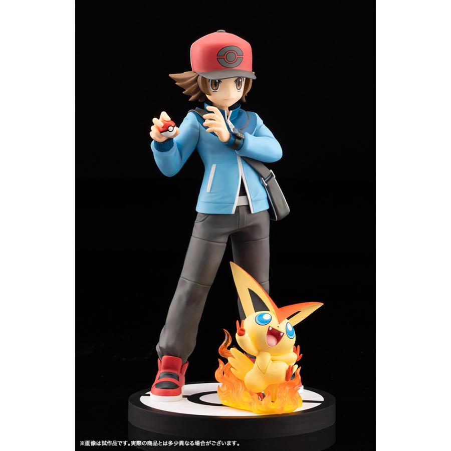 Pokémon TOUYA with VICTINI ARTFX J STATUE