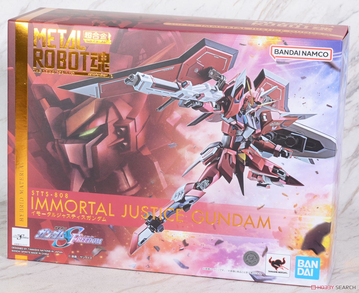 Bandai Metal Robot Spirits <Side MS> Immortal Justice Gundam