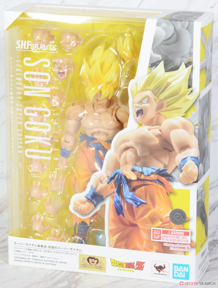 Bandai S.H.Figuarts Super Saiyan Son Goku -The Legendary Super Saiyan- "Dragon Ball Z"