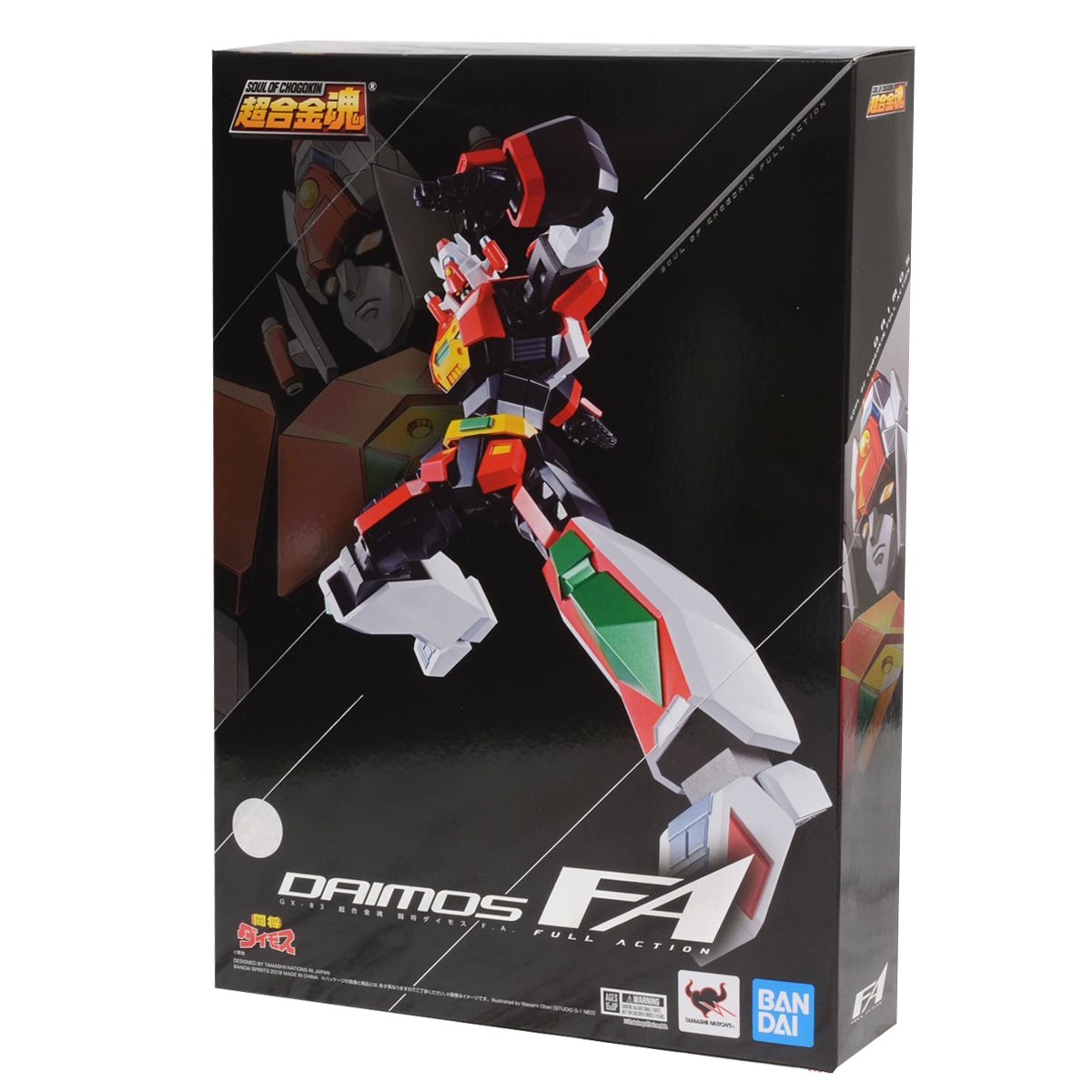 Bandai Soul of Chogokin GX-83 GX-83 Tosho Daimos F.A. (Japanese Ver)
