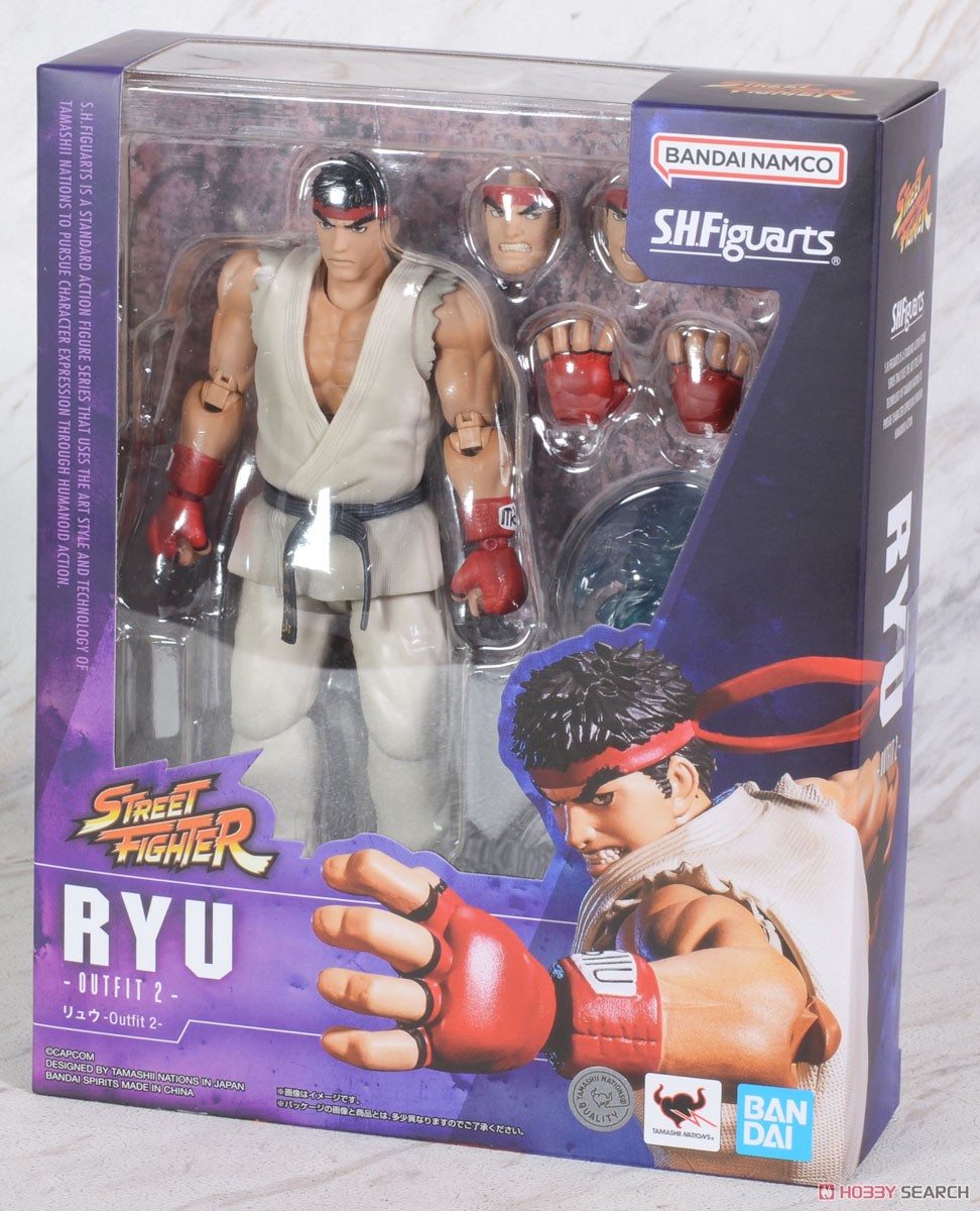 Bandai S.H.Figuarts Ryu -Outfit 2- "Street Fighter Series"