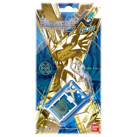 BANDAI - デジタルモンスターX Ver.3 ブルー Bandai Digital Monster X Ver.3 Digimon Digivice Blue Premium