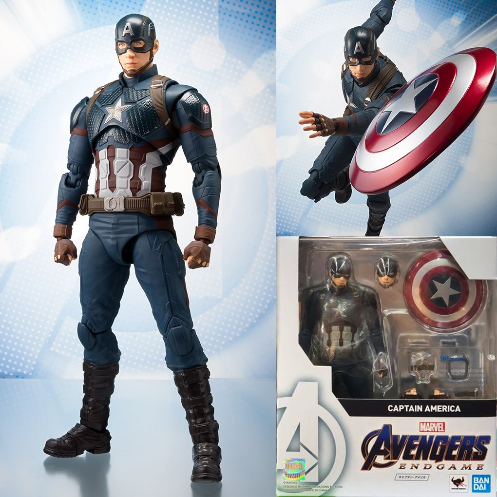 Bandai S.H.Figuarts Marvel Avengers 4 End Game Captain America SHF Action Figure