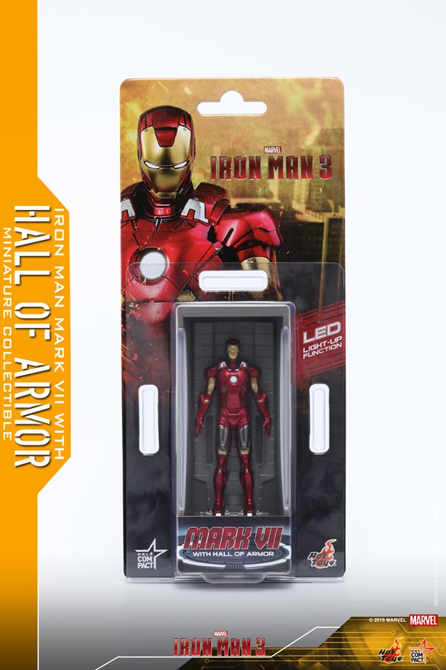 Hot Toys Marvel Iron Man 3 Hall of Armor Miniature